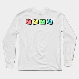 ACAB Scrabble Long Sleeve T-Shirt